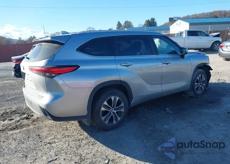 2023 Toyota Highlander Xle из США, поврежденный, VIN 5TDKDRBH8PS509023